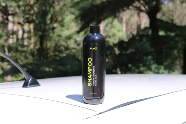 Shampoo Bottle On Car 2
